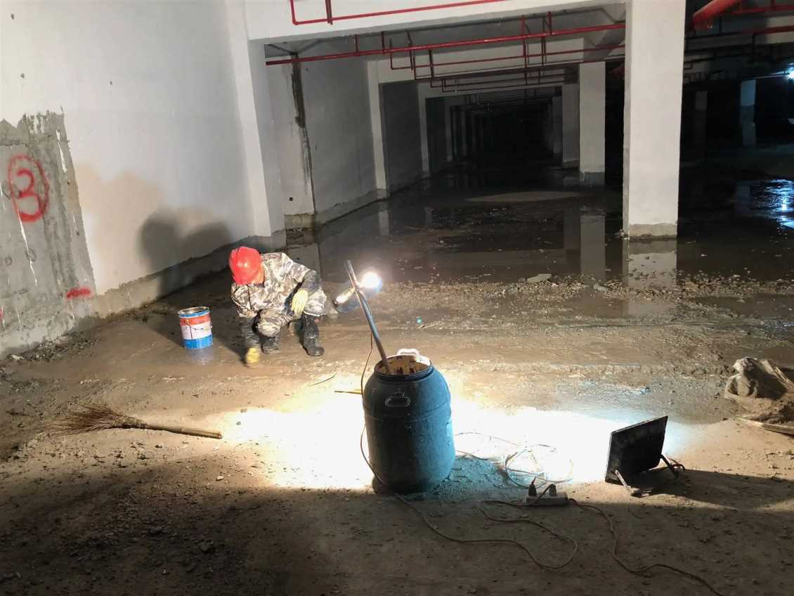 河南地下室堵漏施工中应该注意的施工技巧